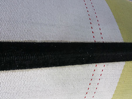 Ремень для гофрирования с плетеной арамидно-кевларовой кромкой